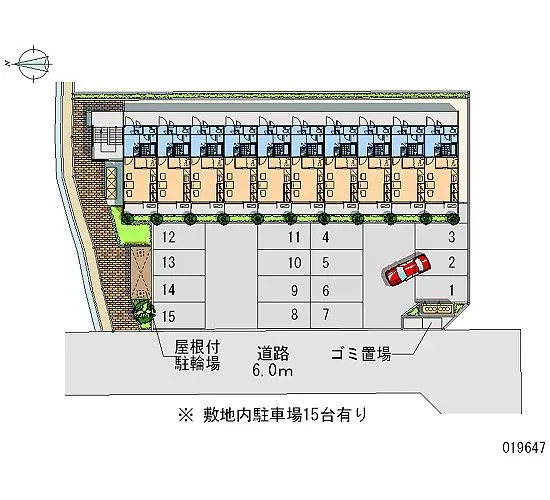 ★手数料０円★富士市蓼原　月極駐車場（LP）